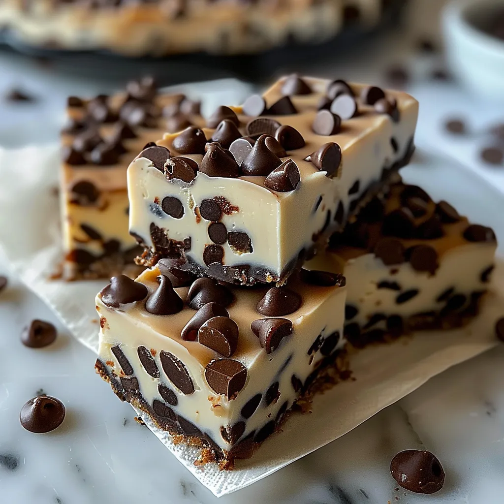 Irresistible Chocolate Chip Cheesecake Bars A Dreamy Delight