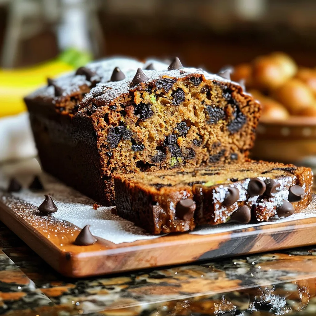 Chocolate Chip Zucchini Bread