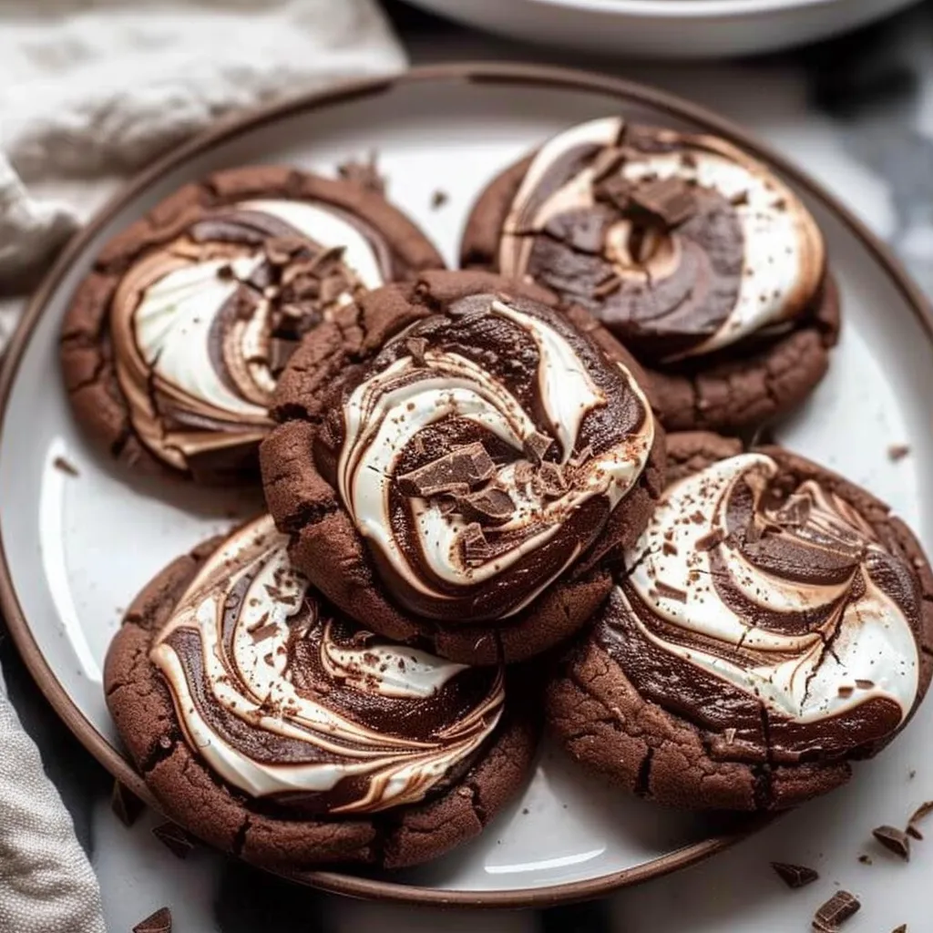 Irresistible Chocolate Marshmallow Swirl Cookies Recipe