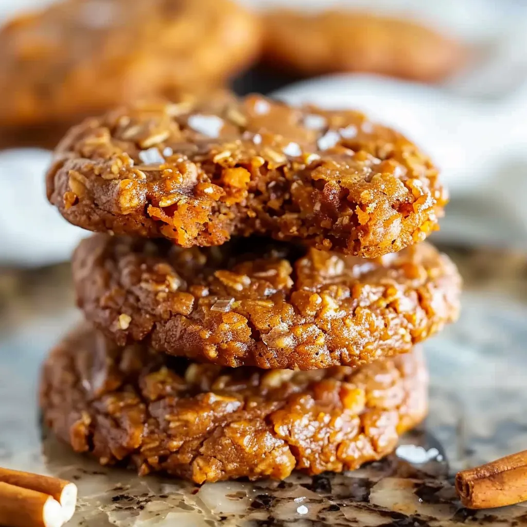 Cinnamon Sweet Potato Breakfast Cookies