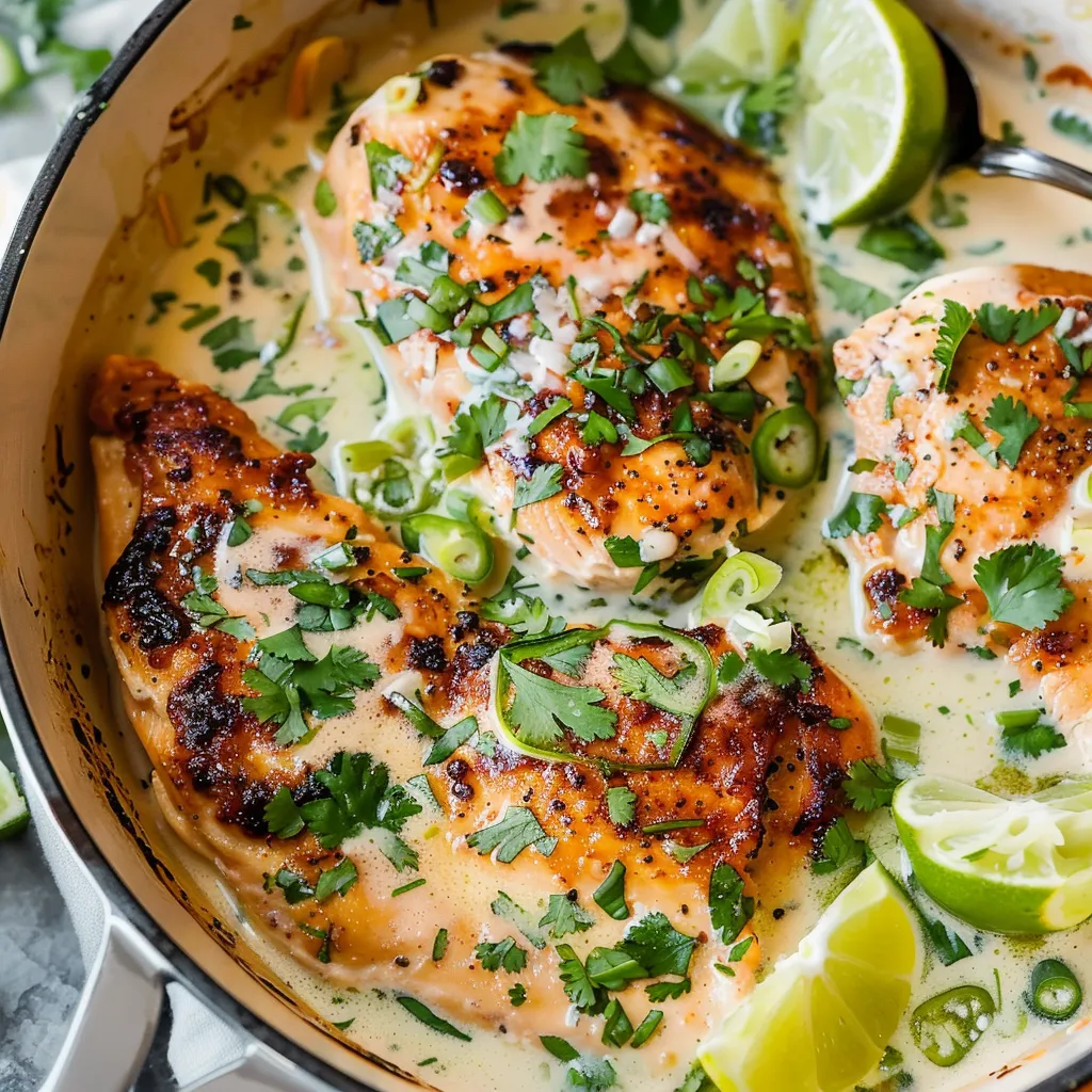 Creamy Coconut Lime Chicken