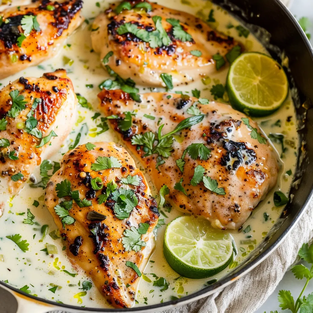 Creamy Coconut Lime Chicken