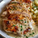 Crockpot Creamy Garlic Parmesan Chicken