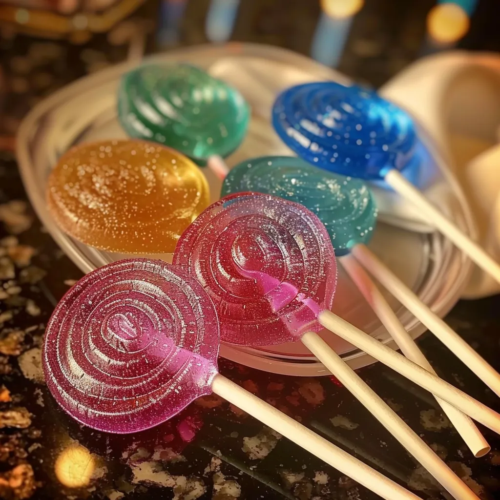 Homemade Fizzy Kool-Aid Lollipops