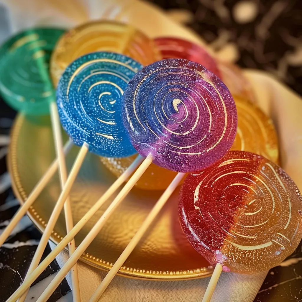 Homemade Fizzy Kool-Aid Lollipops
