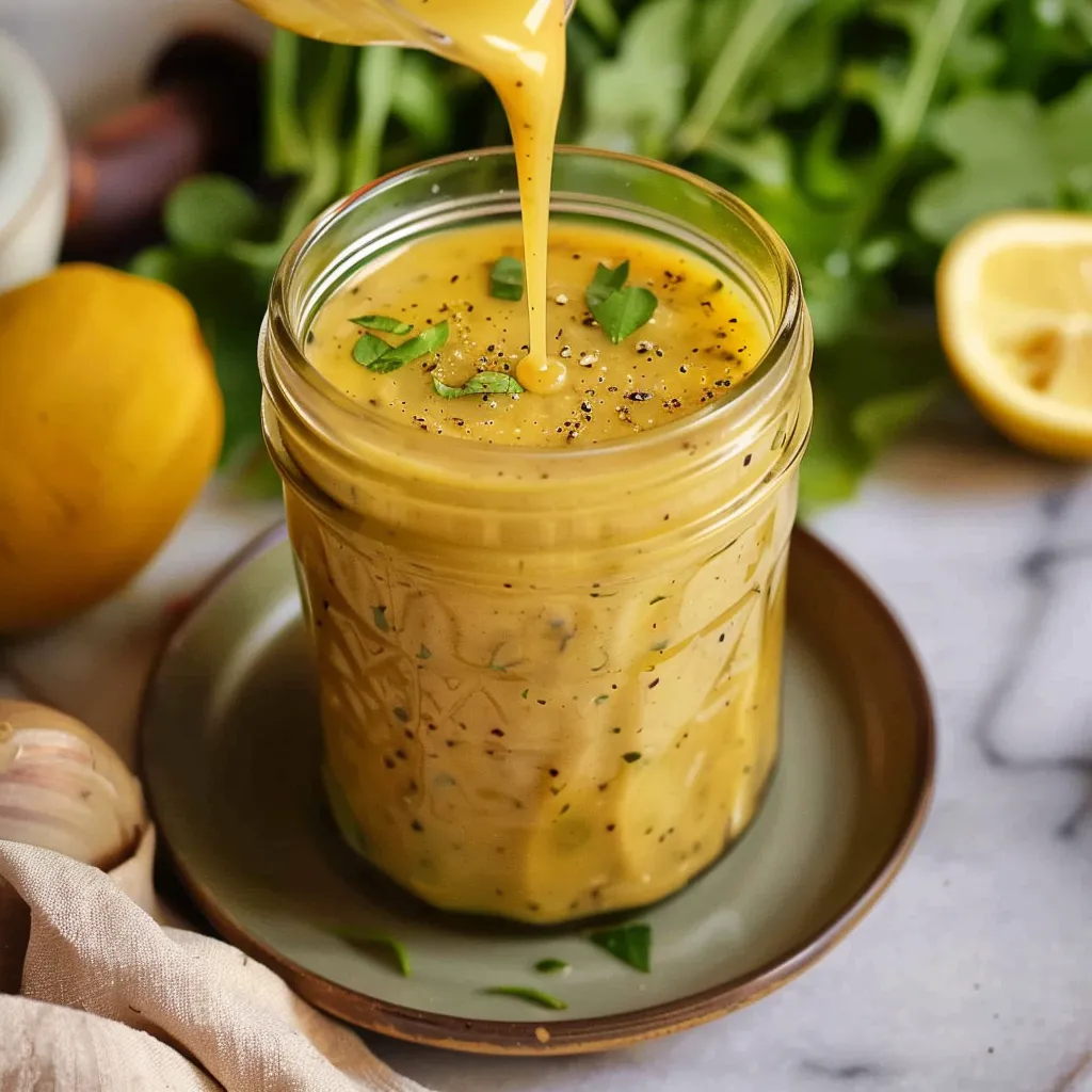 Honey Lemon Vinaigrette Salad Dressing