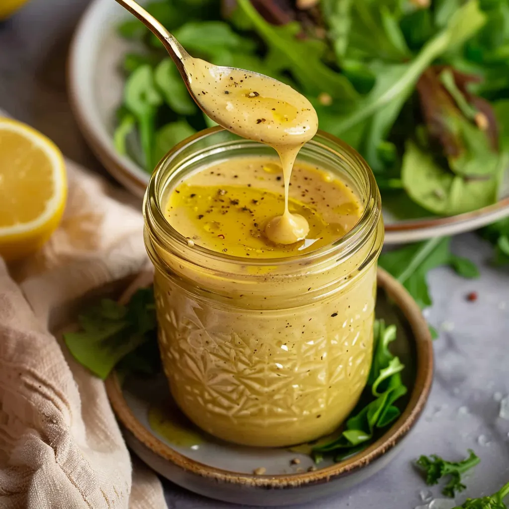Honey Lemon Vinaigrette Salad Dressing