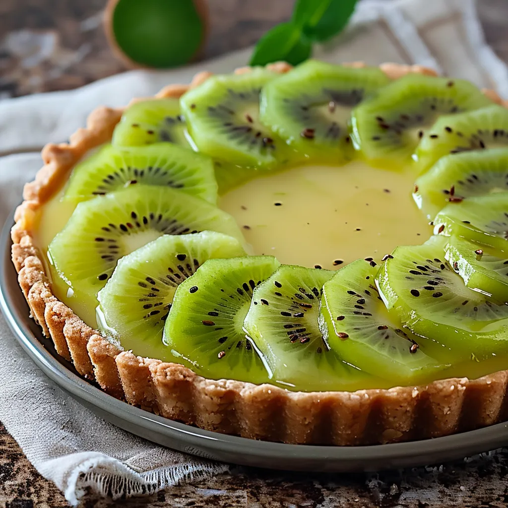 Key Lime Kiwi Tart