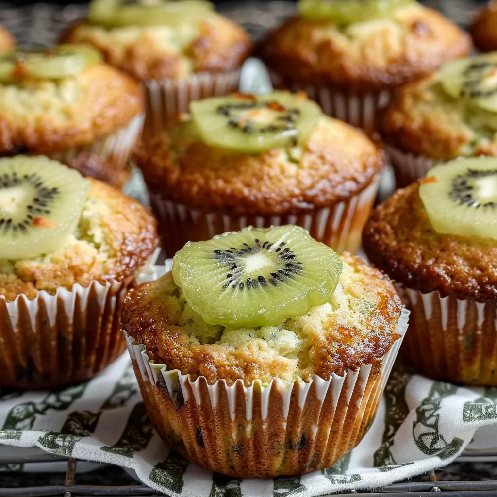 Kiwi Muffins