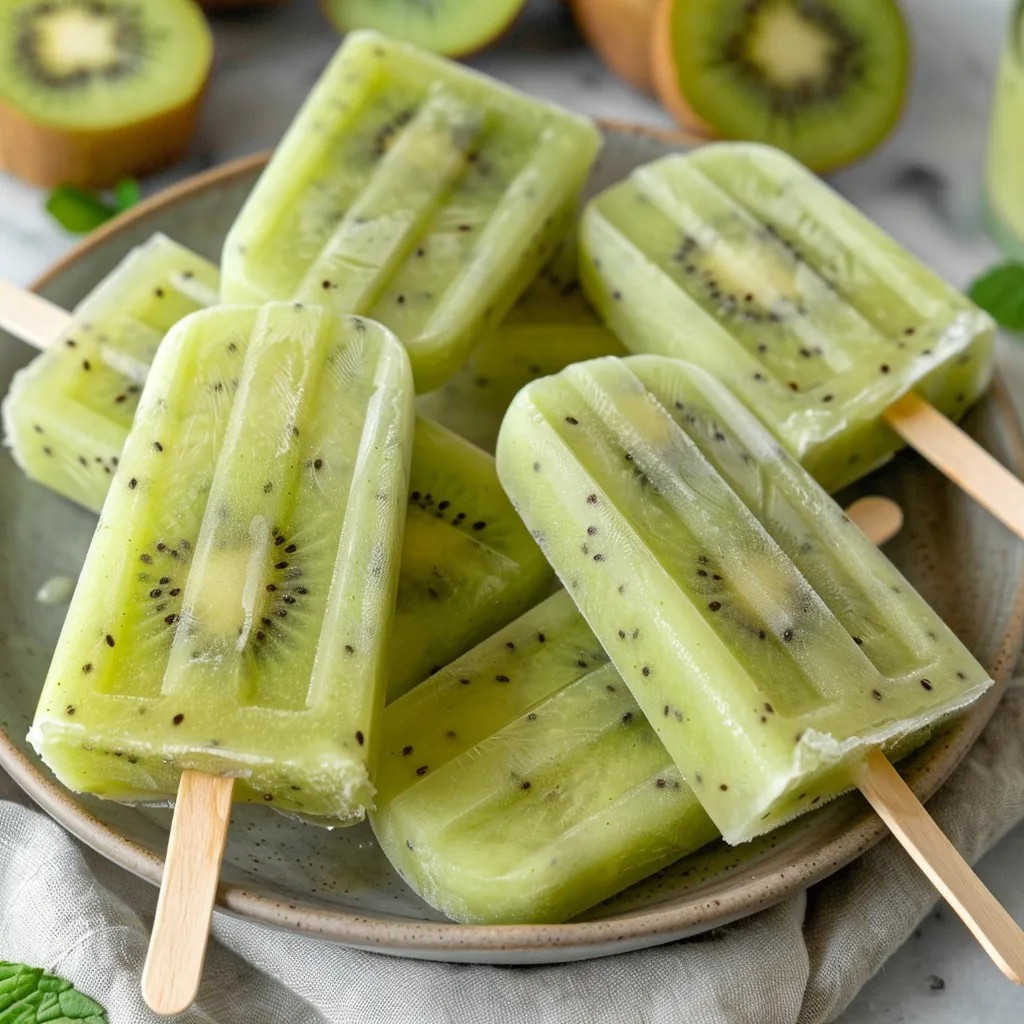 Kiwi Popsicles