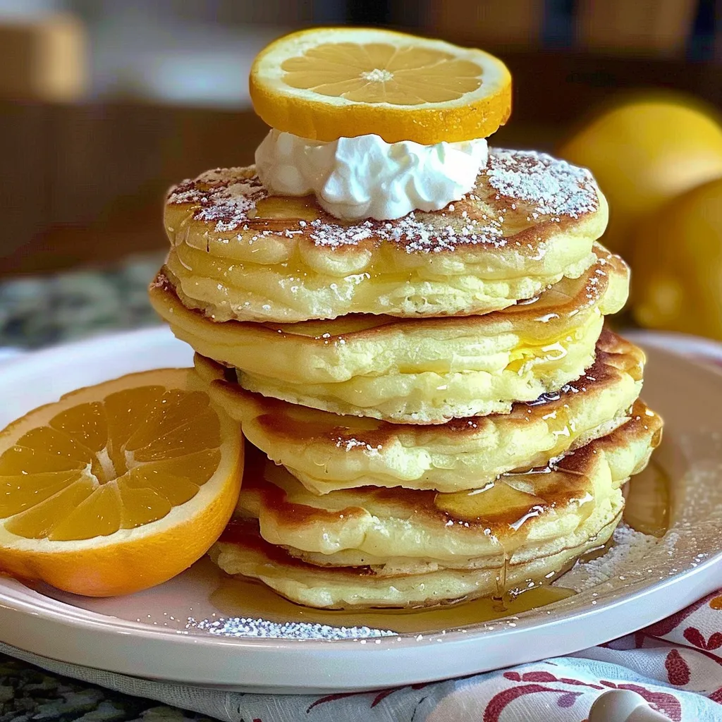 Light Citrus Breakfast Cakes