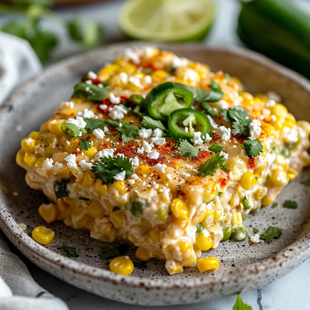 Mexican Street Corn Casserole