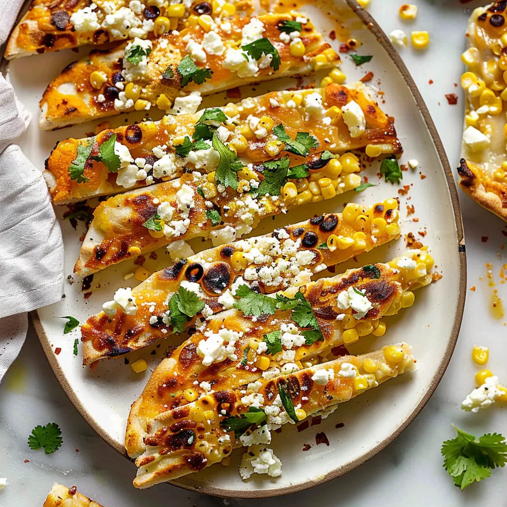 Mexican Street Corn Flatbread