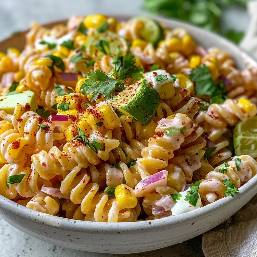 Mexican Street Corn Pasta Salad