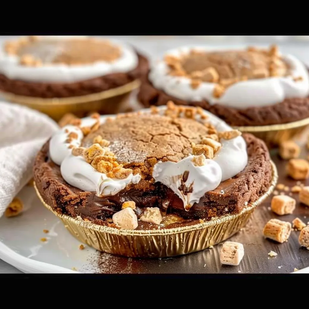 Irresistible Mini S’mores Pies Delightful Chocolate Treats
