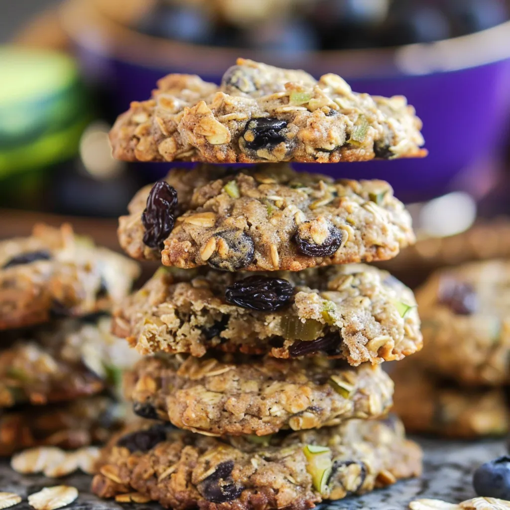 Delicious Oatmeal Raisin Zucchini Cookies Irresistible Treats