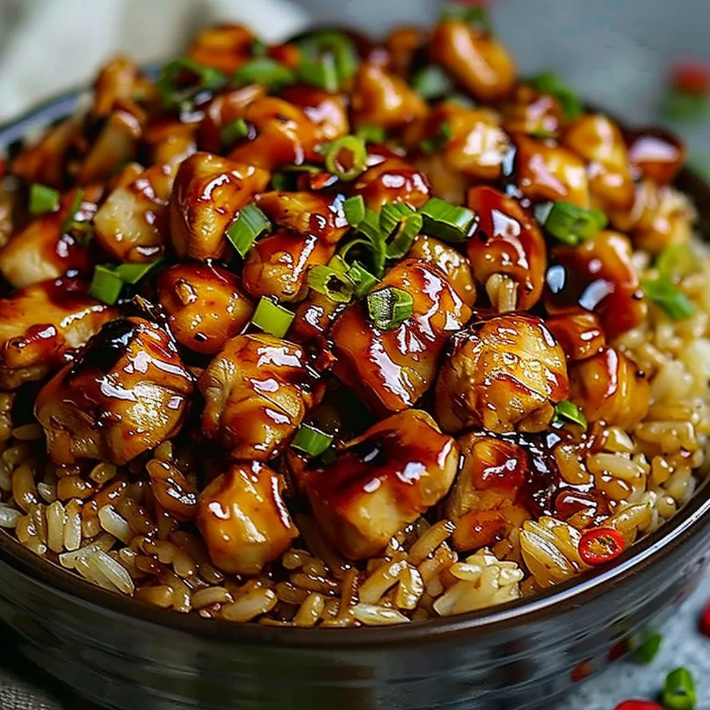 One-Pan Bold Honey BBQ Chicken Rice