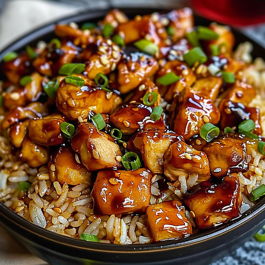 Bold One-Pan Honey BBQ Chicken Rice Easy Delicious Meal