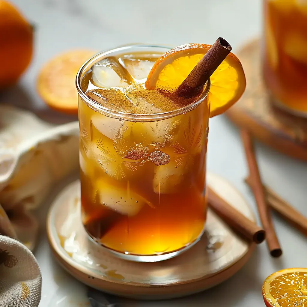 Orange Cinnamon Iced Tea