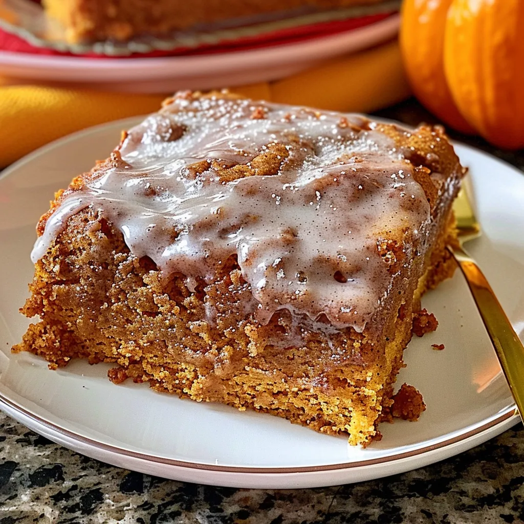 PUMPKIN SPICE CRUMB CAKE