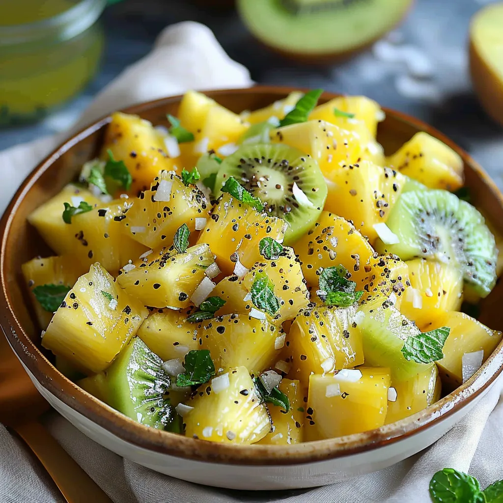 Pineapple Kiwi Salad