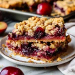Plum Crumble Bars
