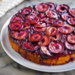 Plum Upside-Down Cake