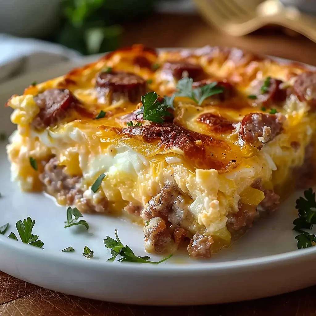 Irresistible Sausage Egg Casserole for a Perfect Brunch
