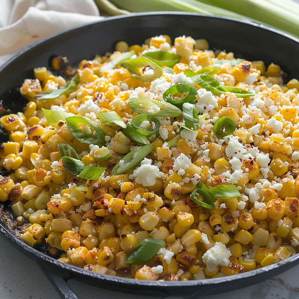 Skillet Mexican Street Corn