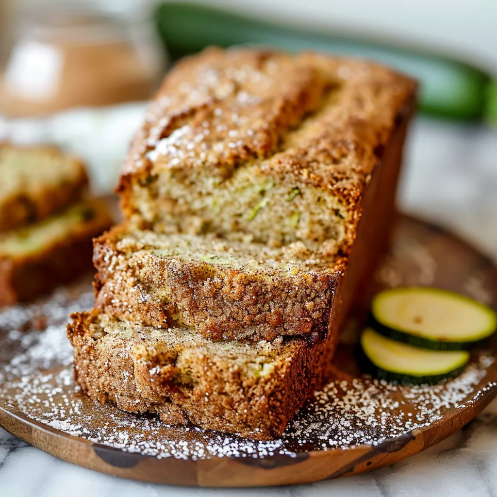 Snickerdoodle Zucchini Bread