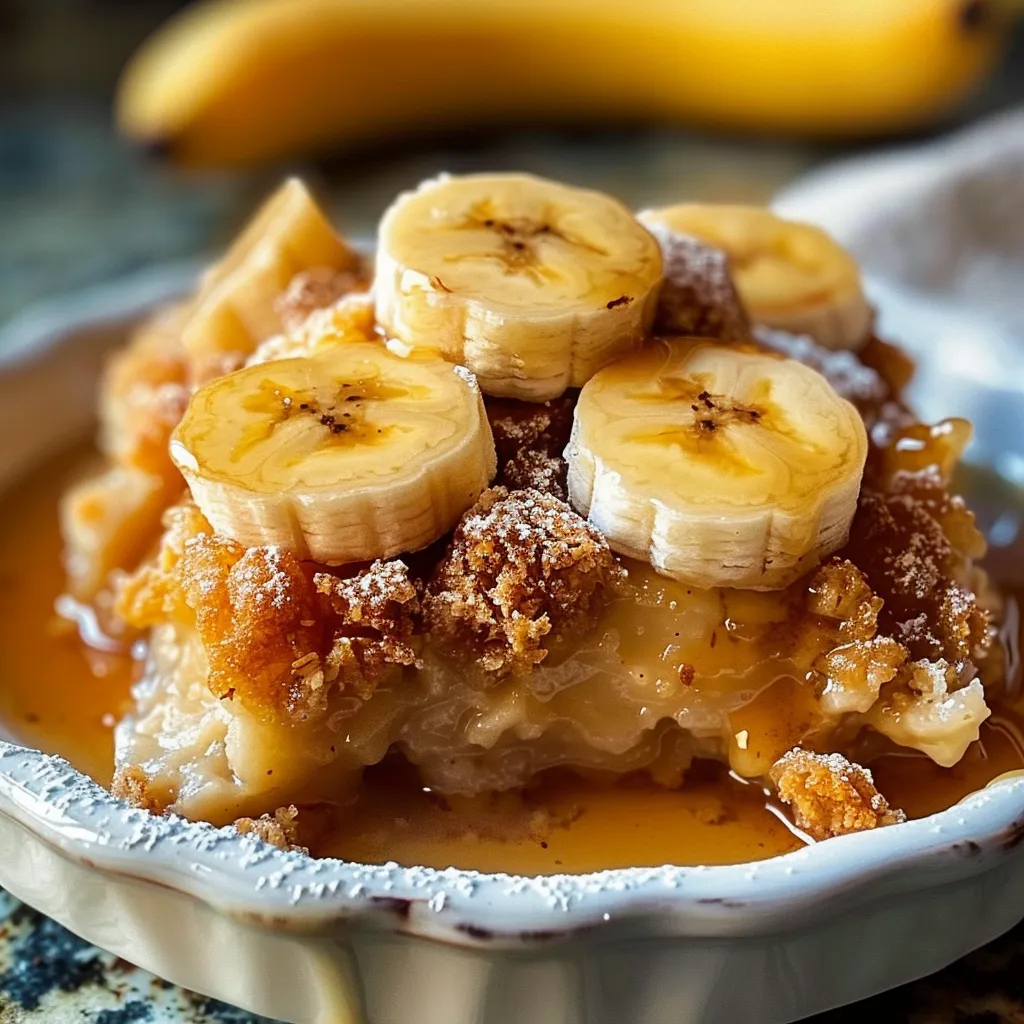 Southern Banana Cobbler