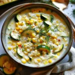 Summer Fresh Corn and Zucchini Chowder