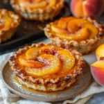 Two Ingredient Mini Peach Pies