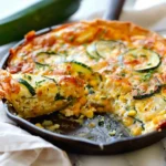 Zucchini and Sweet Corn Quiche