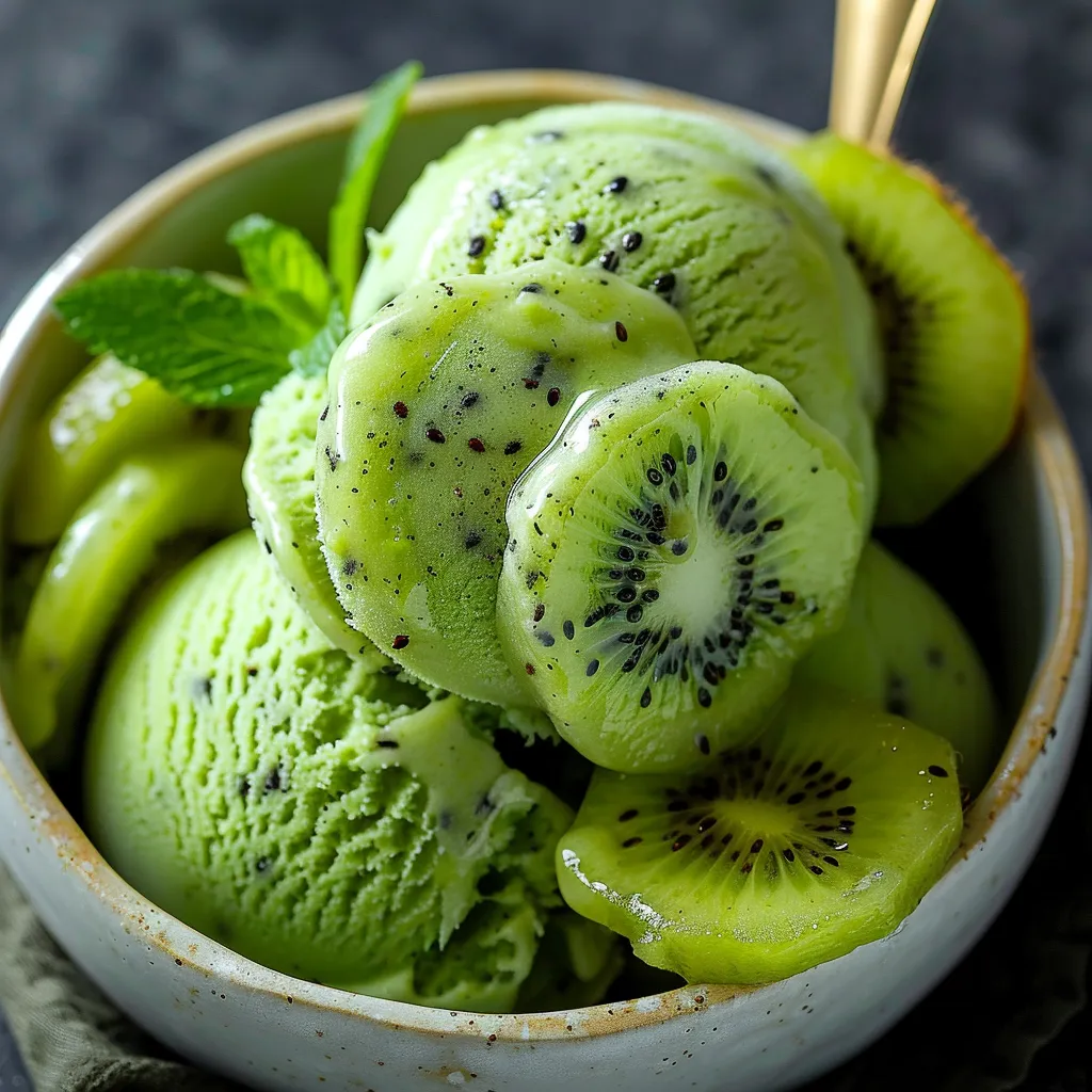 Delicious Kiwi Sorbet Recipe Refreshing Easy to Make