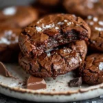 salted Brownie cookies