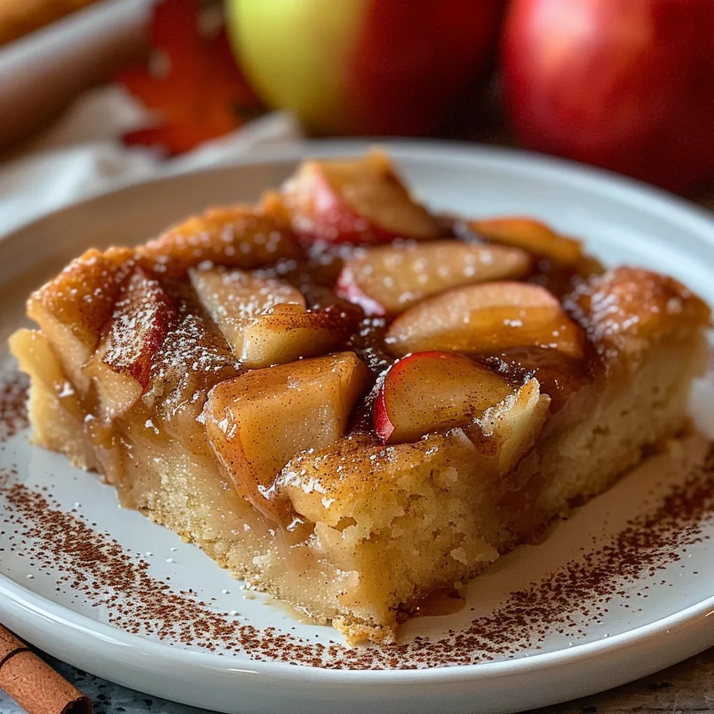 Irresistible Apple Cinnamon Sheet Cake Easy Delicious Recipe