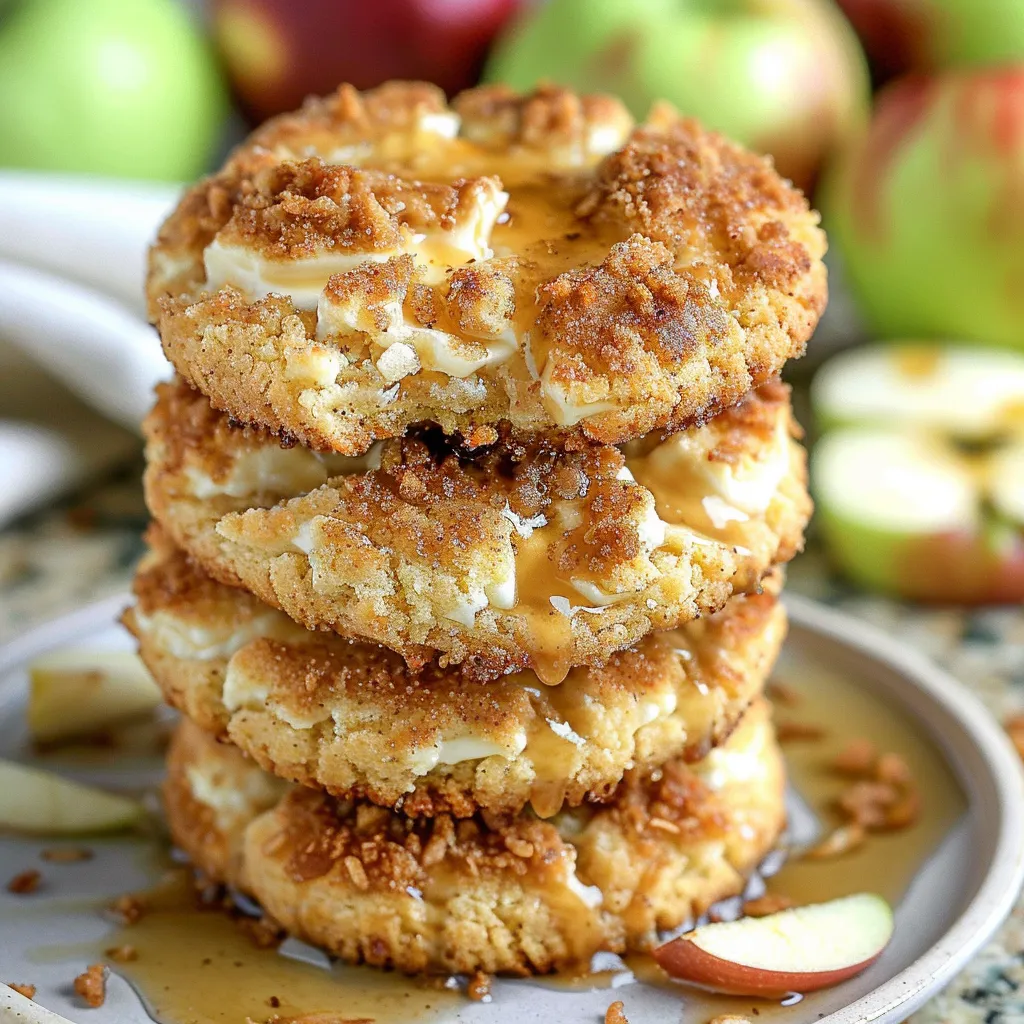 Apple Pie Cheesecake Cookies