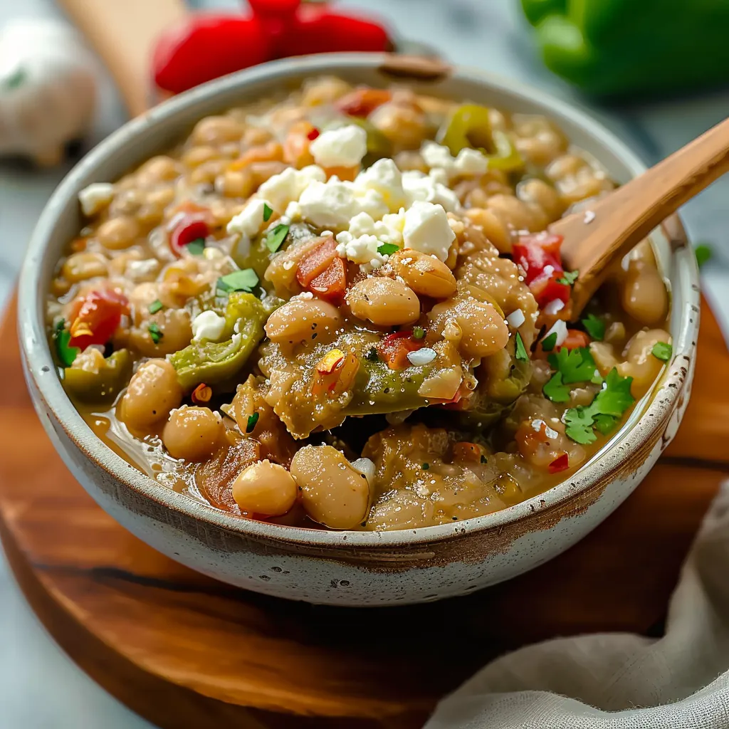 Authentic Hatch Chile Beans