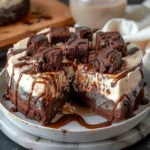 Brownie Ice Cream Cake