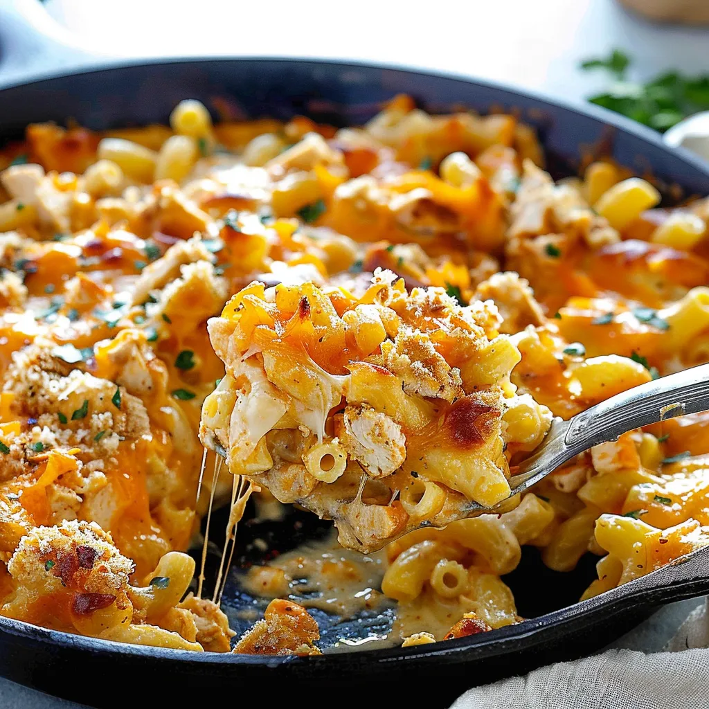 Buffalo Chicken Macaroni and Cheese