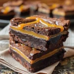 Caramel Swirl Brownies