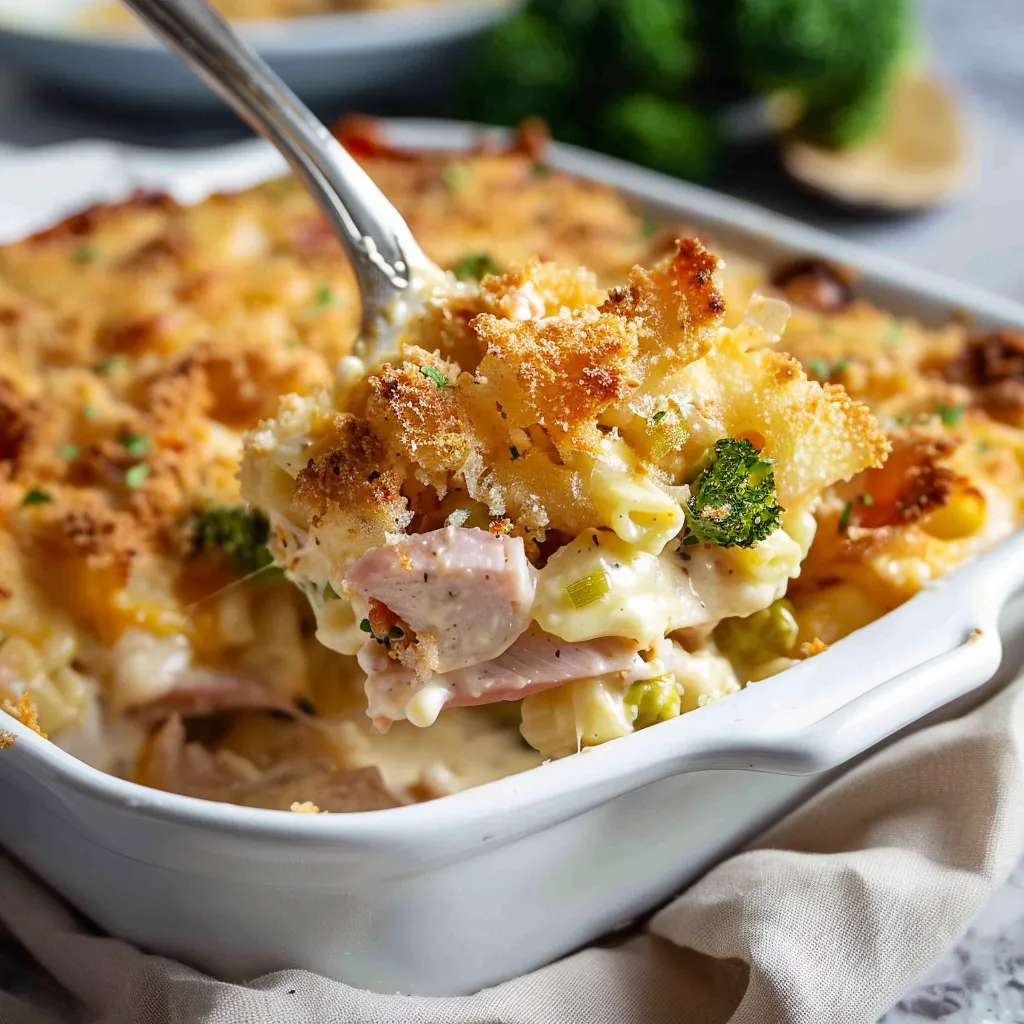 Chicken Cordon Bleu Casserole