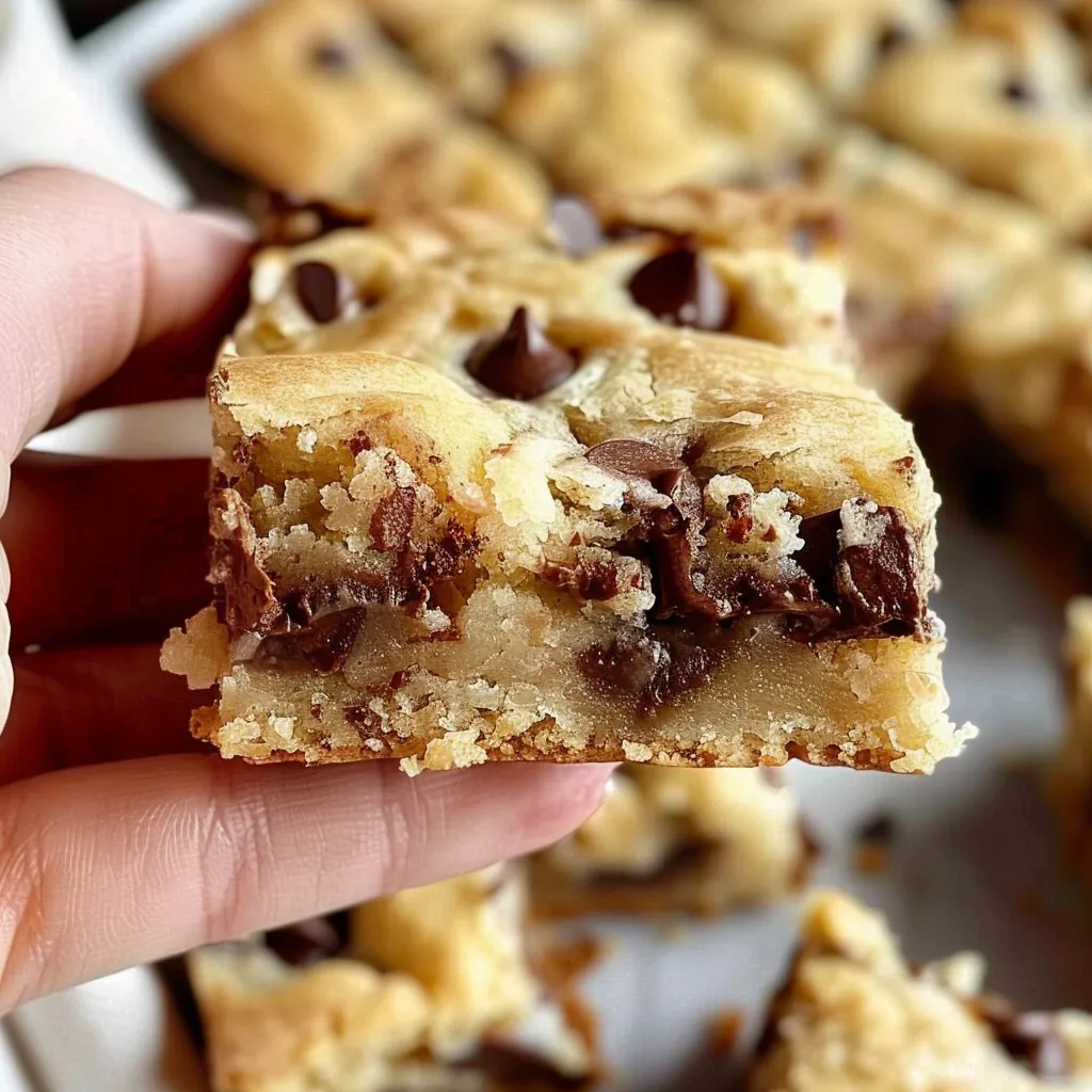 Chocolate Chip Banana Bars