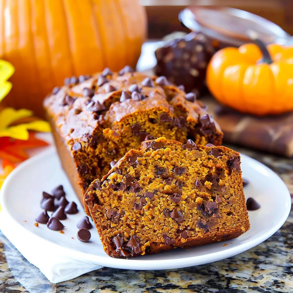 Irresistible Chocolate Chip Pumpkin Bread Recipe to Savor