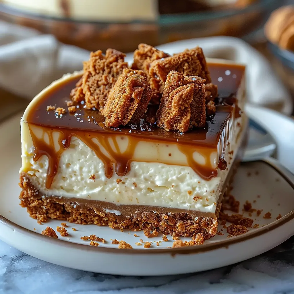 Indulgent Creamy Biscoff Cheesecake Irresistible Delight