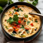 Creamy Chicken Poblano Soup