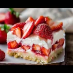 Easy Strawberry Shortcake Bars