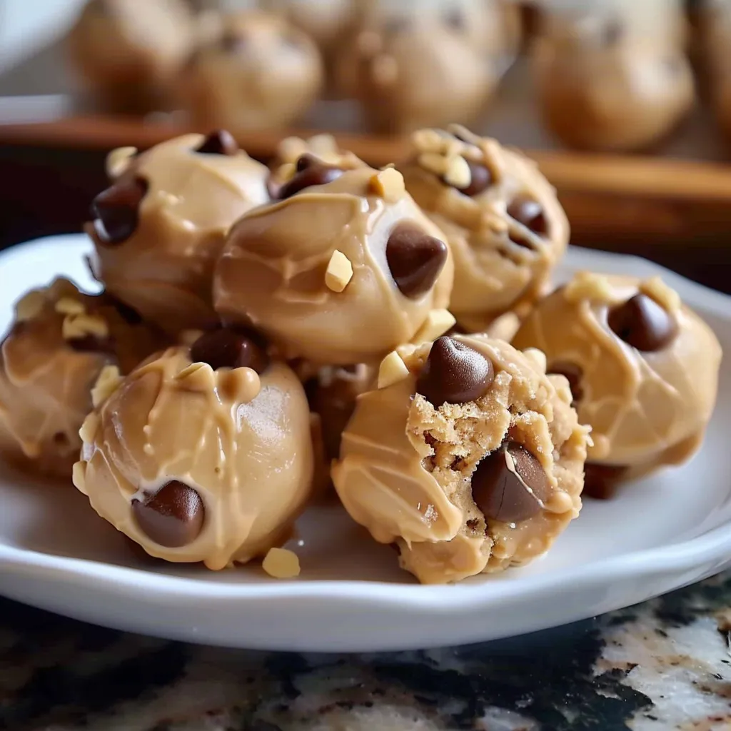 Frozen Greek Yogurt Peanut Butter Bites