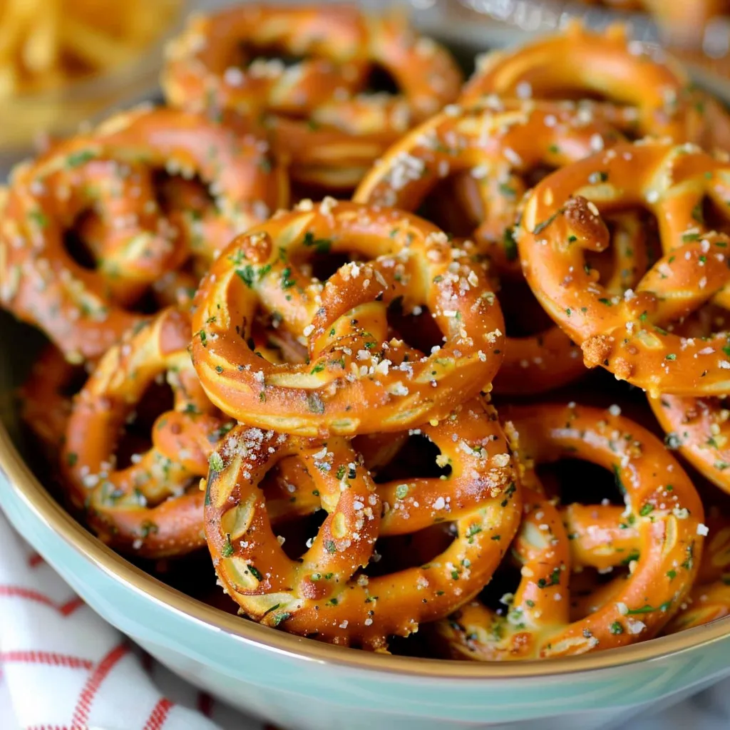 Irresistible Garlic Ranch Pretzels A Tasty Snack Delight